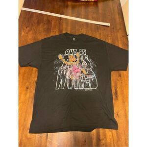 Bobby Fresh Shirt Mens Extra Large Black Basketball Space XL